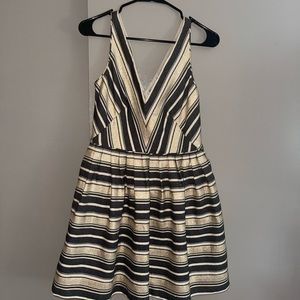 J Crew Fit N Flare Sparkle Dress